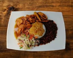 Casado (pollo / posta / fajitas al curry)