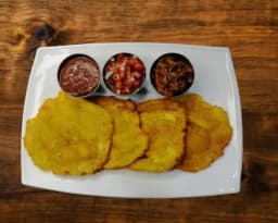 Patacones al gusto
